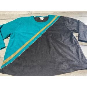 Vintage Combinations Wines Plus Size Blouse 22w